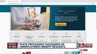 State processing thousands of unemployment benefit requests