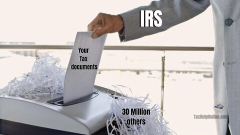 The IRS Great Shred of 2022? Don't Be A VICTIM!
