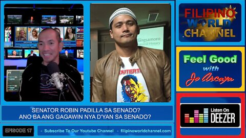 ANO BA ANG GAGAWIN NI SEN. ROBIN PADILLA D'YAN SA SENADO?