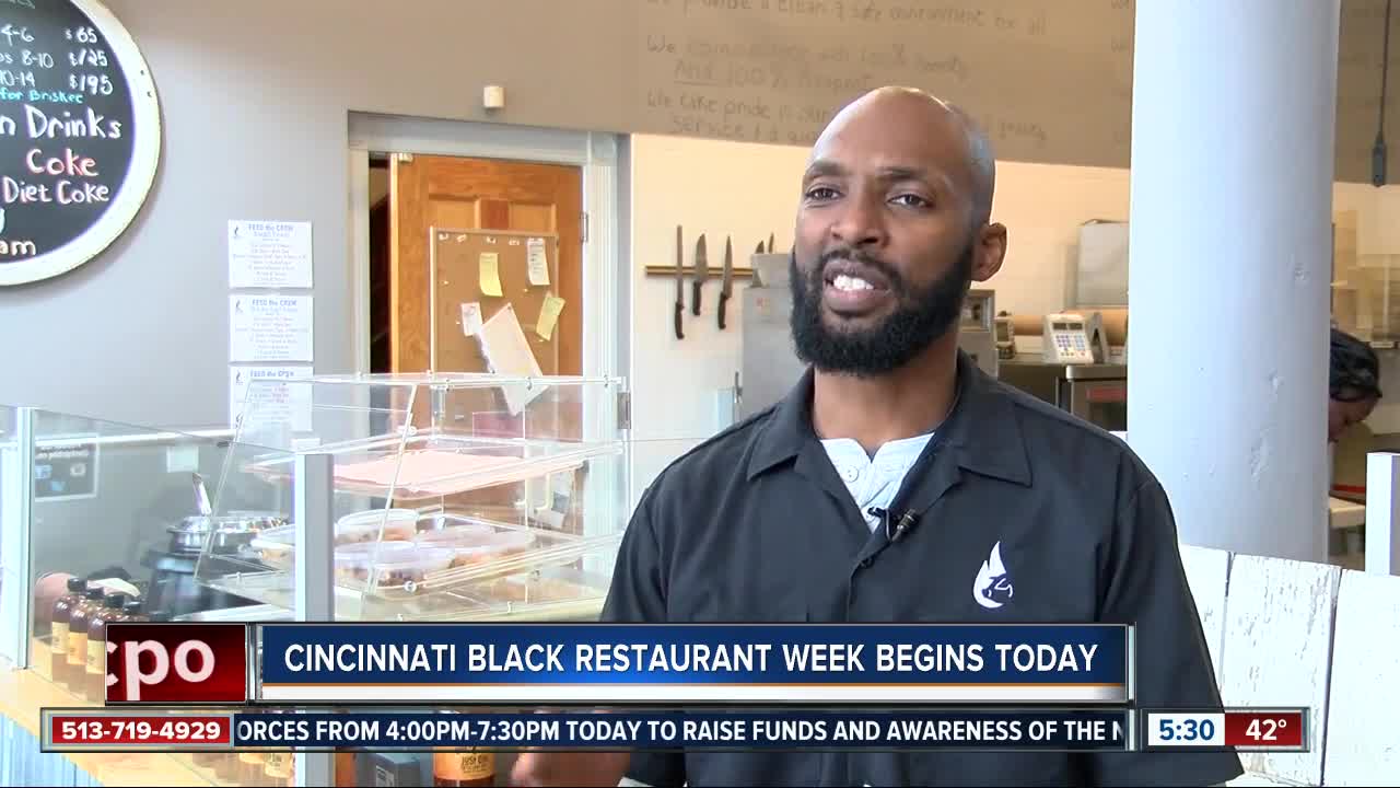 Cincinnati Black Restaurant Week begins today