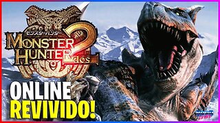 INCRÍVEL! Monster Hunter 2 DOS ONLINE NO PS2! Mais um jogo com multiplayer revivido!