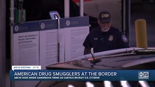 American smugglers leading drug trafficking at the border