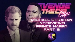 Michael Strahan Interviews Prince Harry Pt. 2 | ROTC Clips