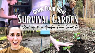 Starting a Victory Garden From Scratch | Starting Seeds Indoors