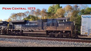 Penn Central on the Sunbury Line at Hudson Pa. care of Norfolk Southern 11Z Oct. 15 2022 #railfanrob