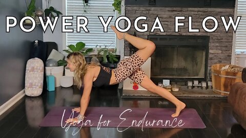 Power Yoga Flow || Yoga for Endurance || Yoga with Stephanie