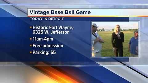 Vintage Base Ball at Historic Fort Wayne