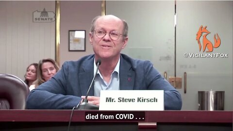 Amish Died 90 Times Less — Steve Kirsch at Pennsylvania Senate