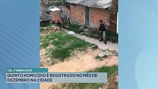 Cel. Fabriciano: Quinto Homicídio é Registrado no Mês de Dezembro na Cidade.