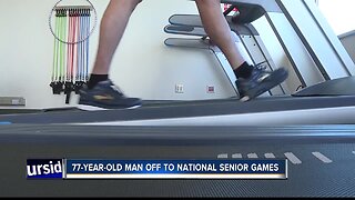 Heart attack patient heads off to National Senior Games