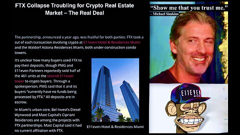 Michael Simkins E11even Hotel Residences Miami FTX Sam Bankman Fried Real Estate Money Laundering