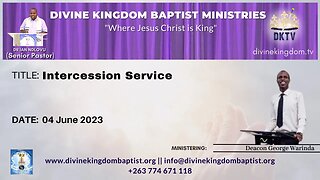 Intercession Service [04 June 2023]