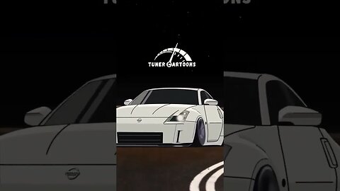 Nissan 350Z Spectre cartoon (Tuner Cartoons)