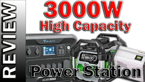 3000w Portable Power Station Solar Generator Review