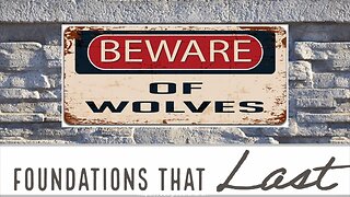 April 21, 2024 - BEWARE OF WOLVES