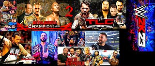 WWE 2K23 : CM PUNK VS. The World ✖ 🏆✊🏻⚡ ⚡ ✊🏻❌❌🍕 🆚 🦆🛡🐺☝🏽🏆👠🔥🌎2️⃣ (PS5🎮)