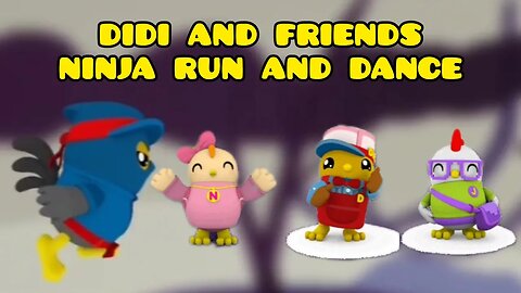 didi and friends ninja run dance sakura