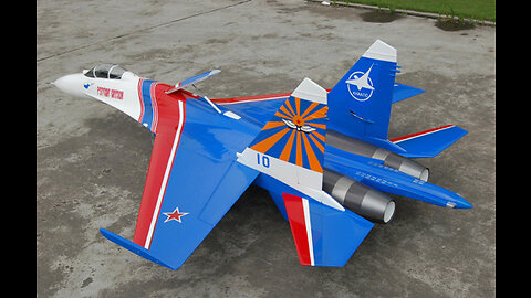 How To Make A RC plane SU- 27 sukhoi twin 180 motor