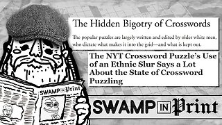 Are Crossword Puzzles Racist? | Swamp In Print