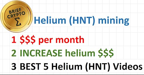 $$$ ($HNT) Helium Mining $$$ I CAN MAKE Halving # MINERS BEST Helium VIDEOS