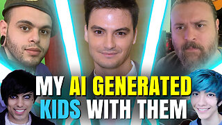 What would my kids look like? | My AI generated kids with Felipe Neto, Nando Moura and Maicon Kuster