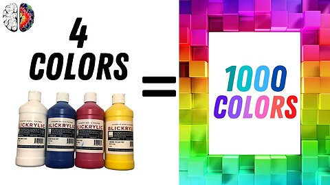 STOP buying so many colors - Mix your own acrylic pour colors!