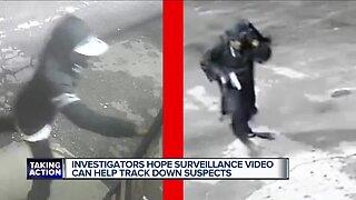 Investigators hope surveillance video can help track down suspects