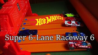 Hot Wheels Super 6-Lane Raceway Tournament (Race 6)