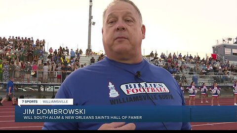 7 Sports catches up with Williamsville South alum and New Orleans Saints Hall of Famer Jim Dombrowski