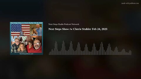 Next Steps Show /w Cherie Stuhler Feb 24, 2023