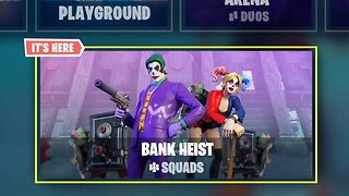 The NEW "JOKER VS BATMAN" LTM in Fortnite! *GAMEPLAY* (Fortnite X Batman Reveal)