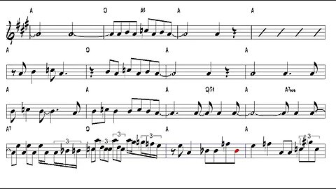 W C Handy Memphis Blues 1909 Tenor Sax