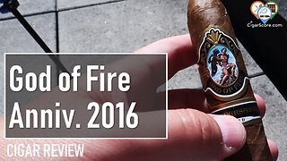 GOD of FIRE Aniversario 2016 - CIGAR REVIEWS by CigarScore