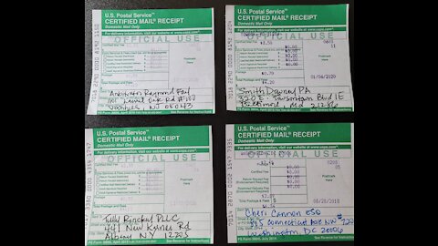 Request Copy Of Legal Contract / Receipts / Settlement Summary Chart / DCBAR