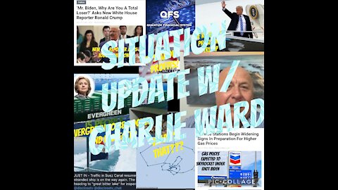 Charlie Ward Situation Update-QFS, Genocide, vaccine, Evergreen