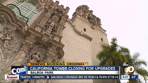 California Tower closing for earthquake upgrades