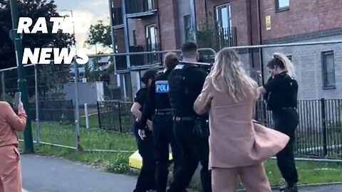 UK Police Struggle to Arrest Man in Viral Video