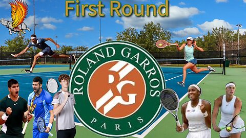 Live Streaming Round 1 - Roland Garros French Open 2024 | Men's & Women's Tennis