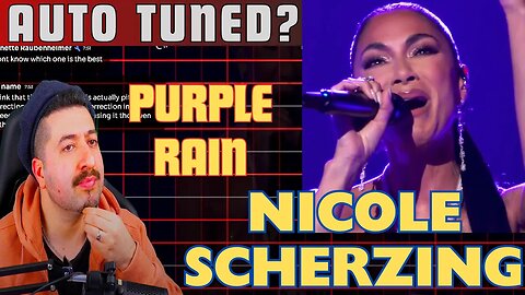 IS THIS AUTO TUNED? Nicole Scherzinger - "Purple Rain" The Masked Singer 2023