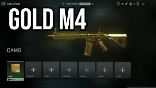 Unlocking the GOLD M4 in Call of Duty: Modern Warfare II