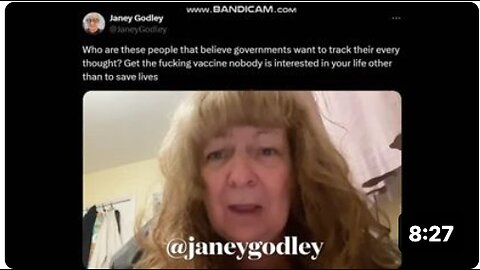 Scottish Jane Godley an advocate virus jab pusher - she got CANCER