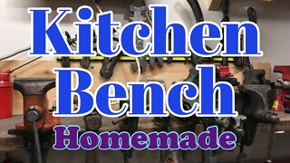 Kitchen Bench Build - Winter Fun in Cold Garage