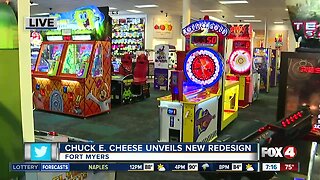 Chuck E. Cheese unveils new redesign in Fort Myers - 7am live report