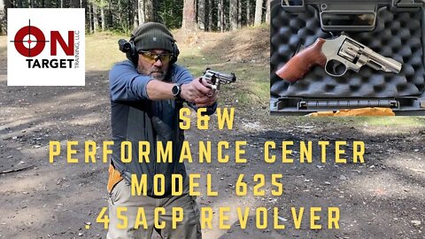 S&W Performance Center 625 .45 ACP Revolver