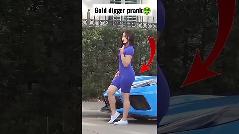 Gold digger prank💰🤑 #shorts #golddigger #golddiggerprank2023