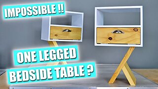 How To Make Modern Bedside Tables | DIY