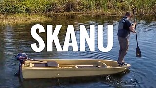 SKANU - Ultimate Skiff Canoe Fishing Kayak Hybrid!