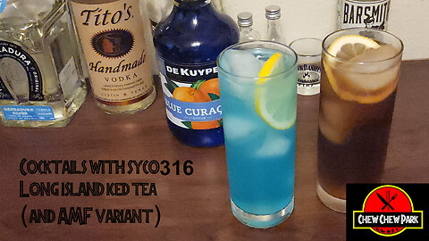 Cocktails with syco316: Long Island Iced Tea (and AMF variant)