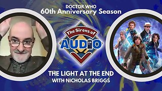 Guest Nicholas Briggs talks about comfort Doctor Who and The Light at the End