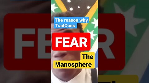 TradCons Fear The Manosphere #manosphere #redpill #tradcon #dailywire